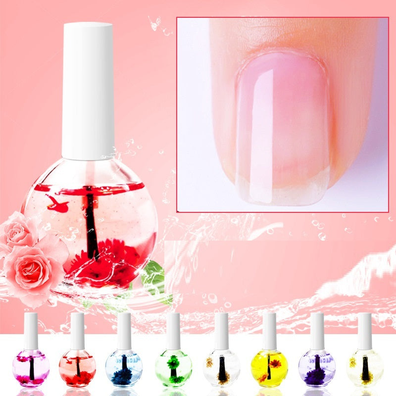 Dried Flowers Nutrition Nail Treatment Oil