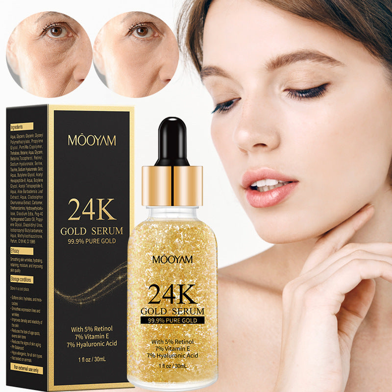 MOOYAM 24K Gold Foil Retinol Lifting Face Serum