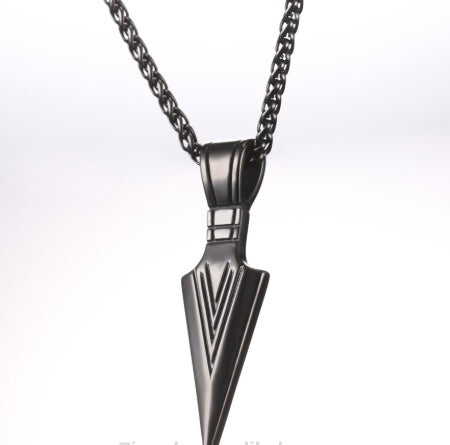 Stainless Steel Spear Necklace