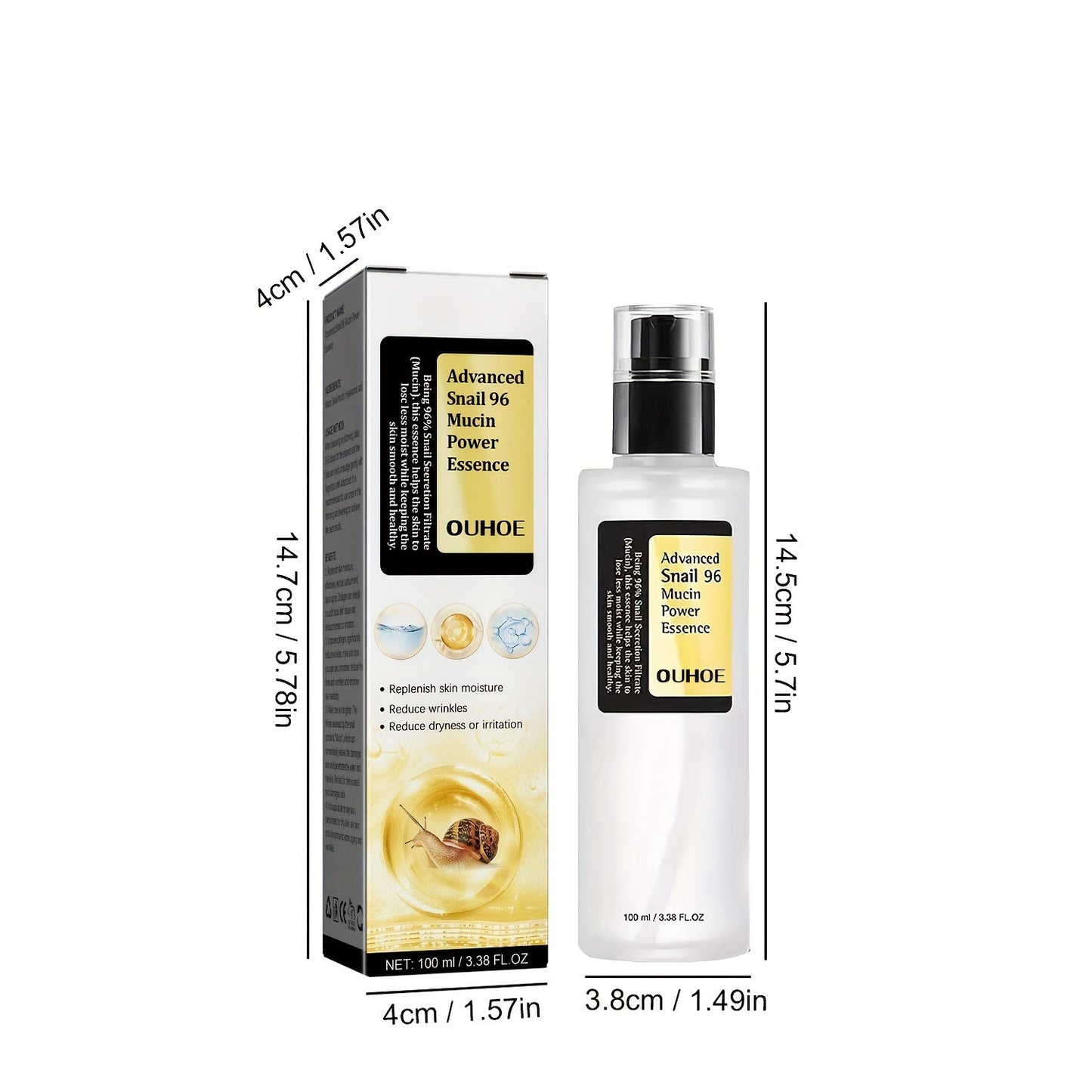 OUHOE Advanced Snail Mucin Power Essence