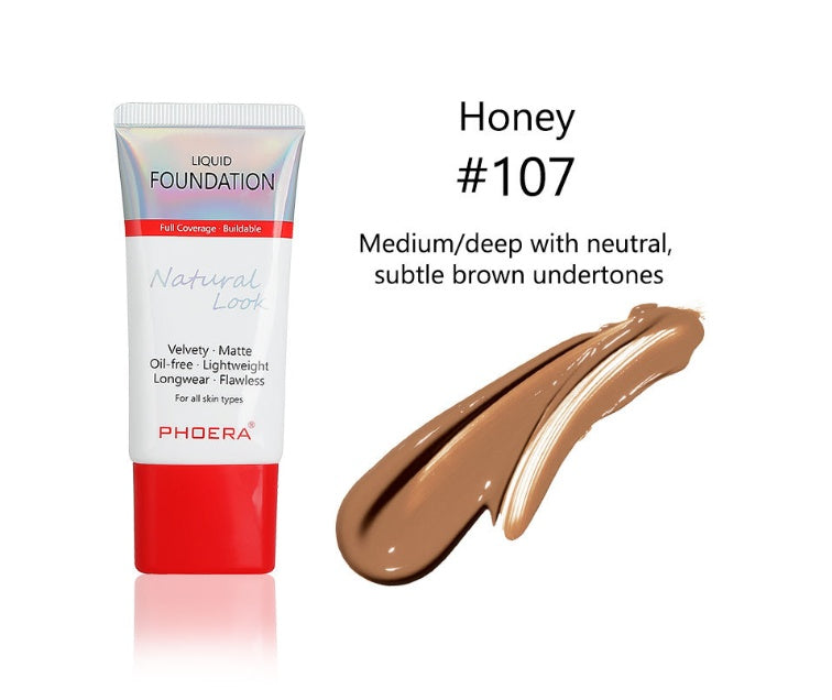 PHOERA Silky Liquid Foundation Concealer