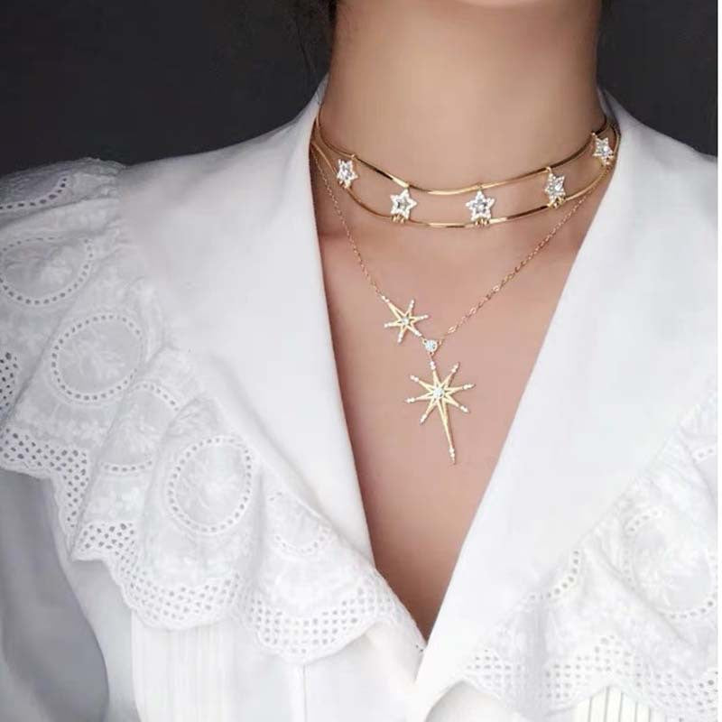 Star Necklace & Choker