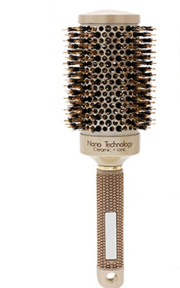 SUPRENT Round Brush With Natural Boar Bristles