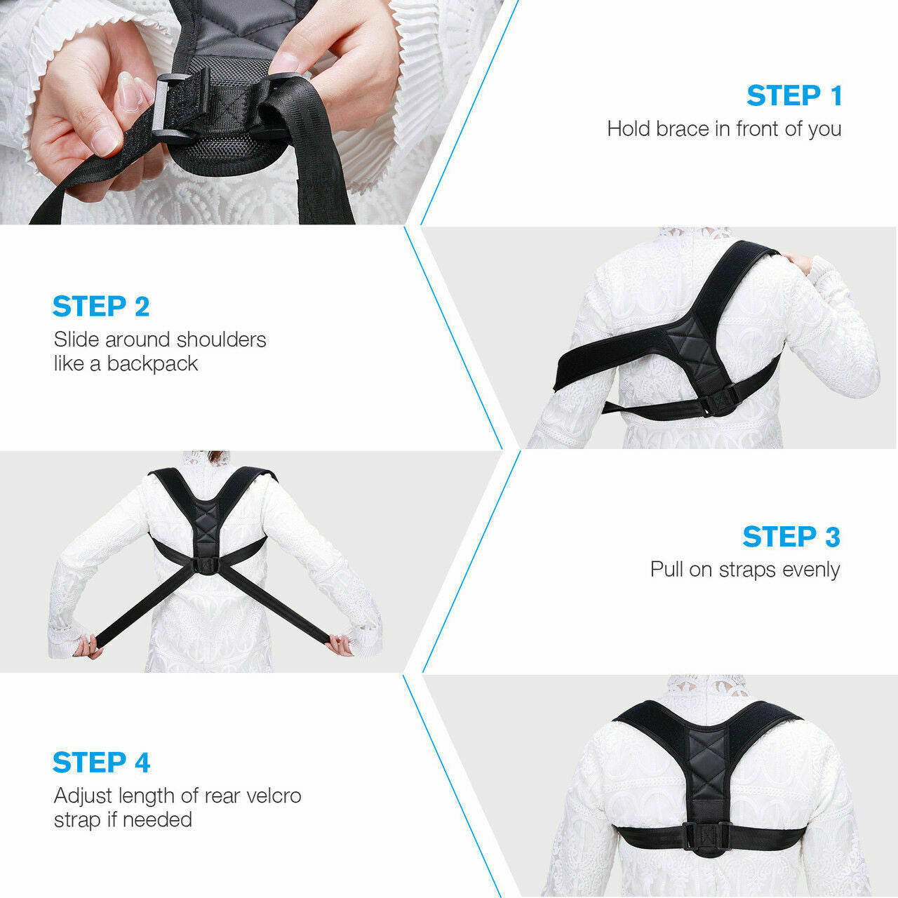 Posture Corrector Upper Back Brace