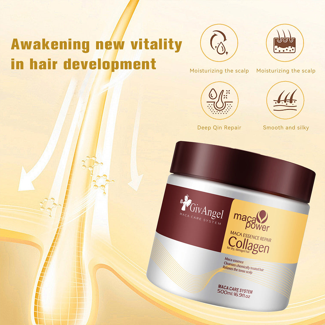 GIVANGEL Deep Nourishing Collagen Hair Mask