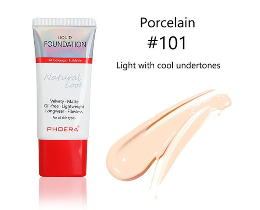 PHOERA Silky Liquid Foundation Concealer