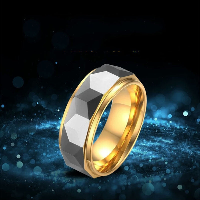 Women's Retro Tungsten Steel Ring