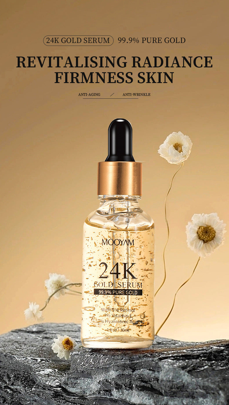 MOOYAM 24K Gold Foil Retinol Lifting Face Serum