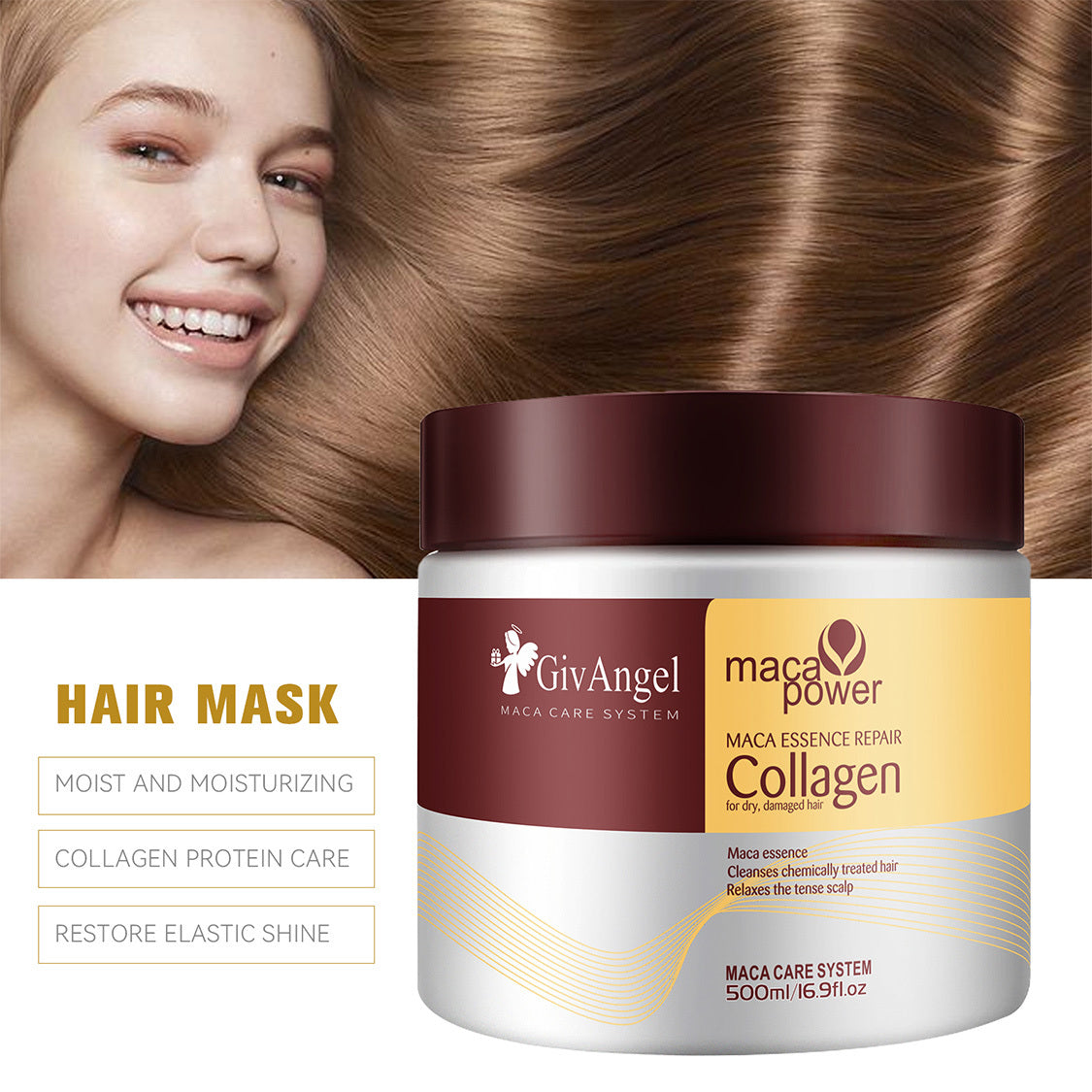 GIVANGEL Deep Nourishing Collagen Hair Mask