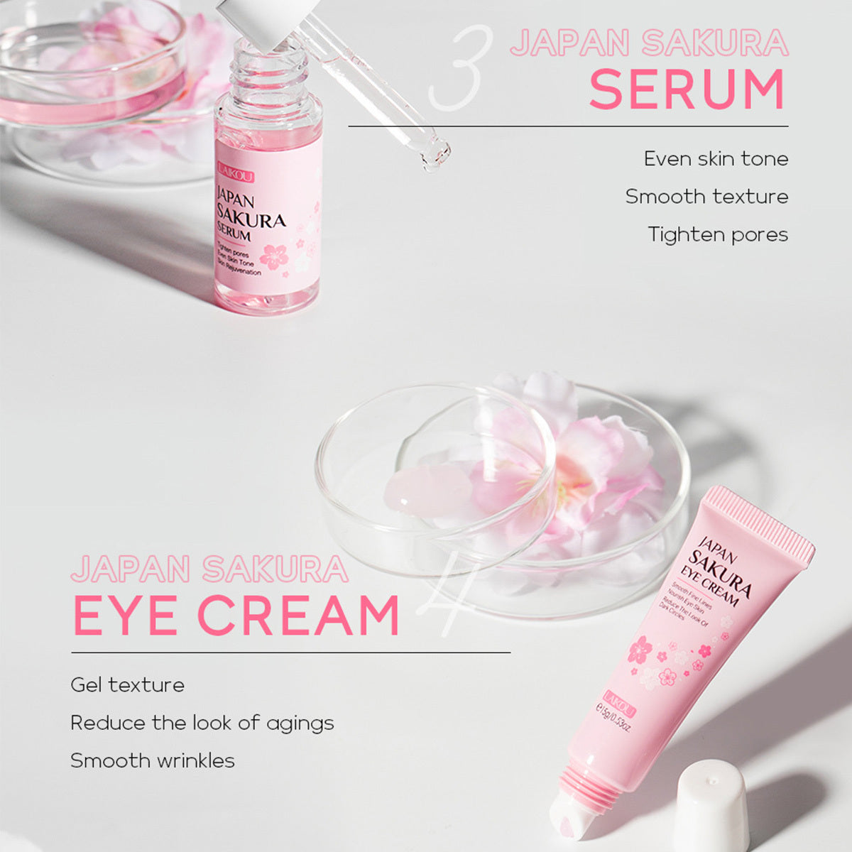 JAPAN SAKURA Skin Care Kit