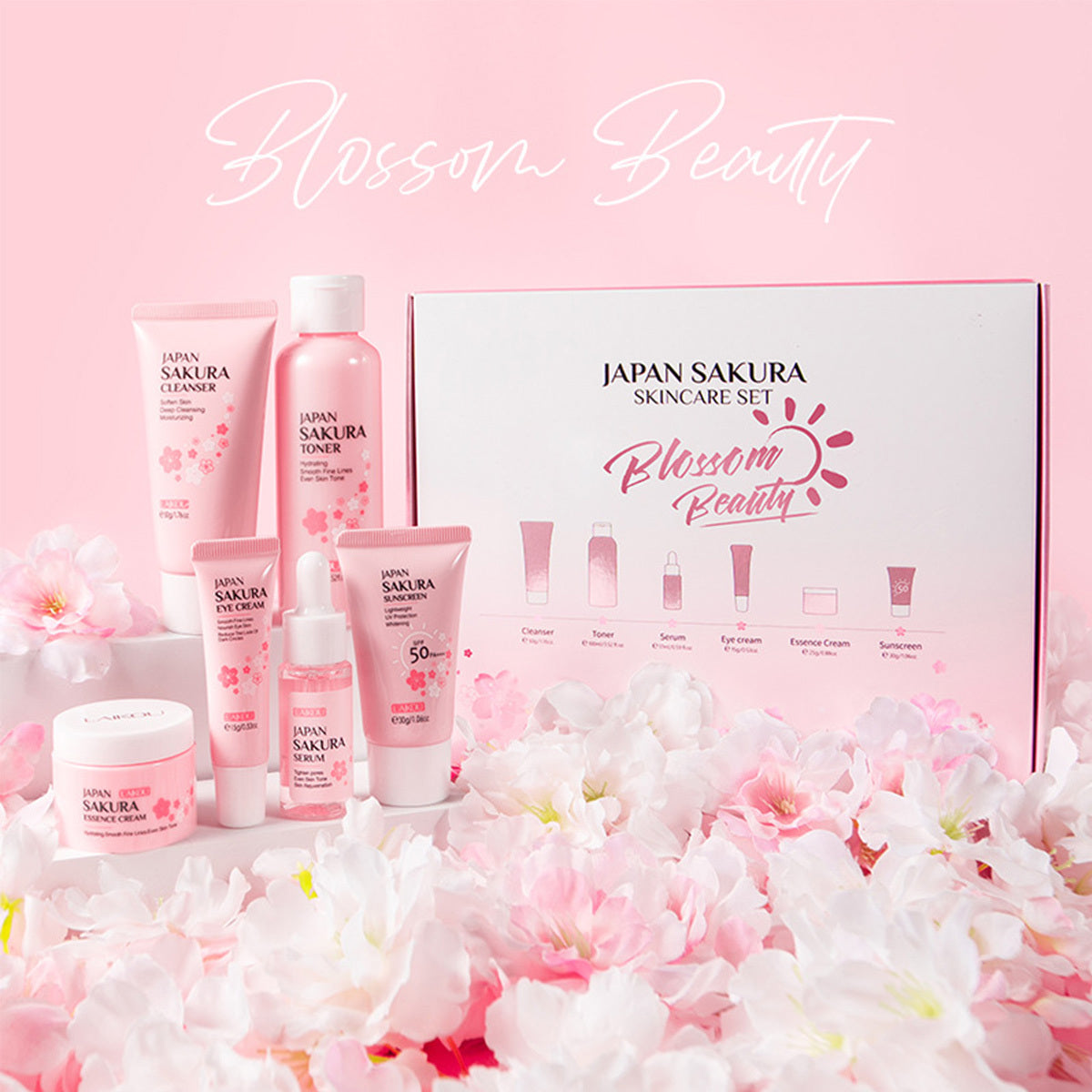 JAPAN SAKURA Skin Care Kit