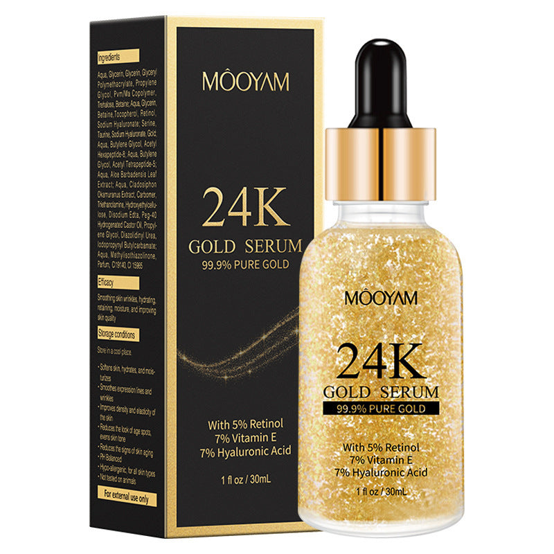 MOOYAM 24K Gold Foil Retinol Lifting Face Serum