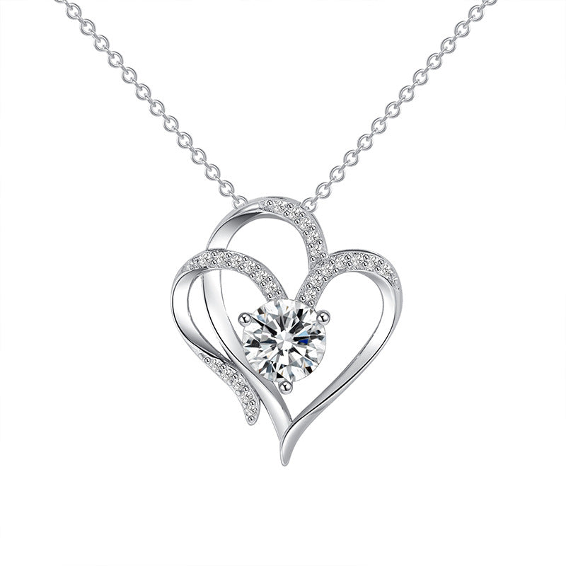 Double Heart Necklace