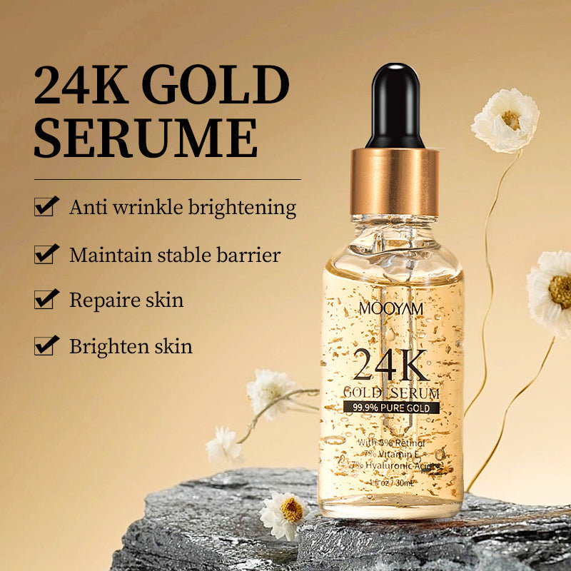 MOOYAM 24K Gold Foil Retinol Lifting Face Serum – Your Lucky Stop