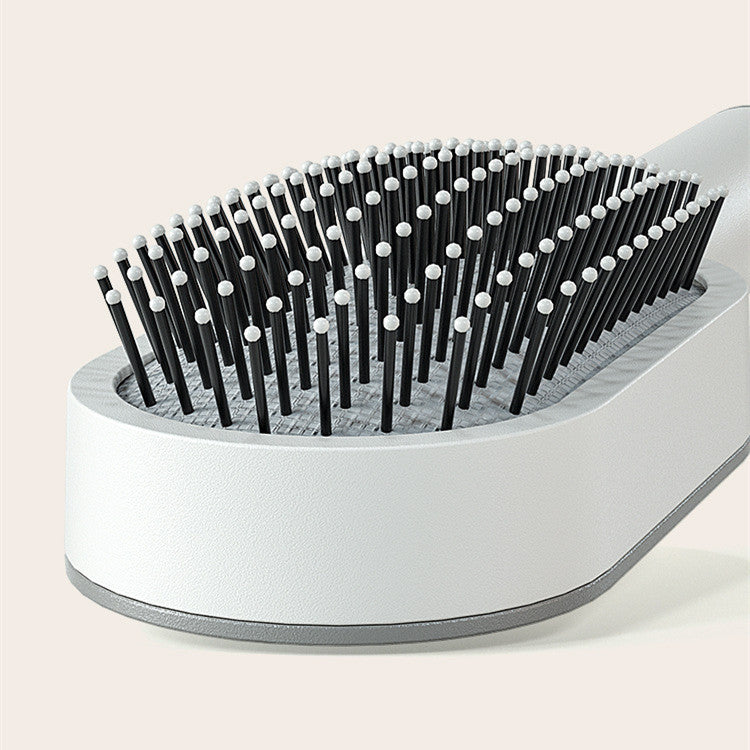 Anti-Static Self Cleaning Hair Brush