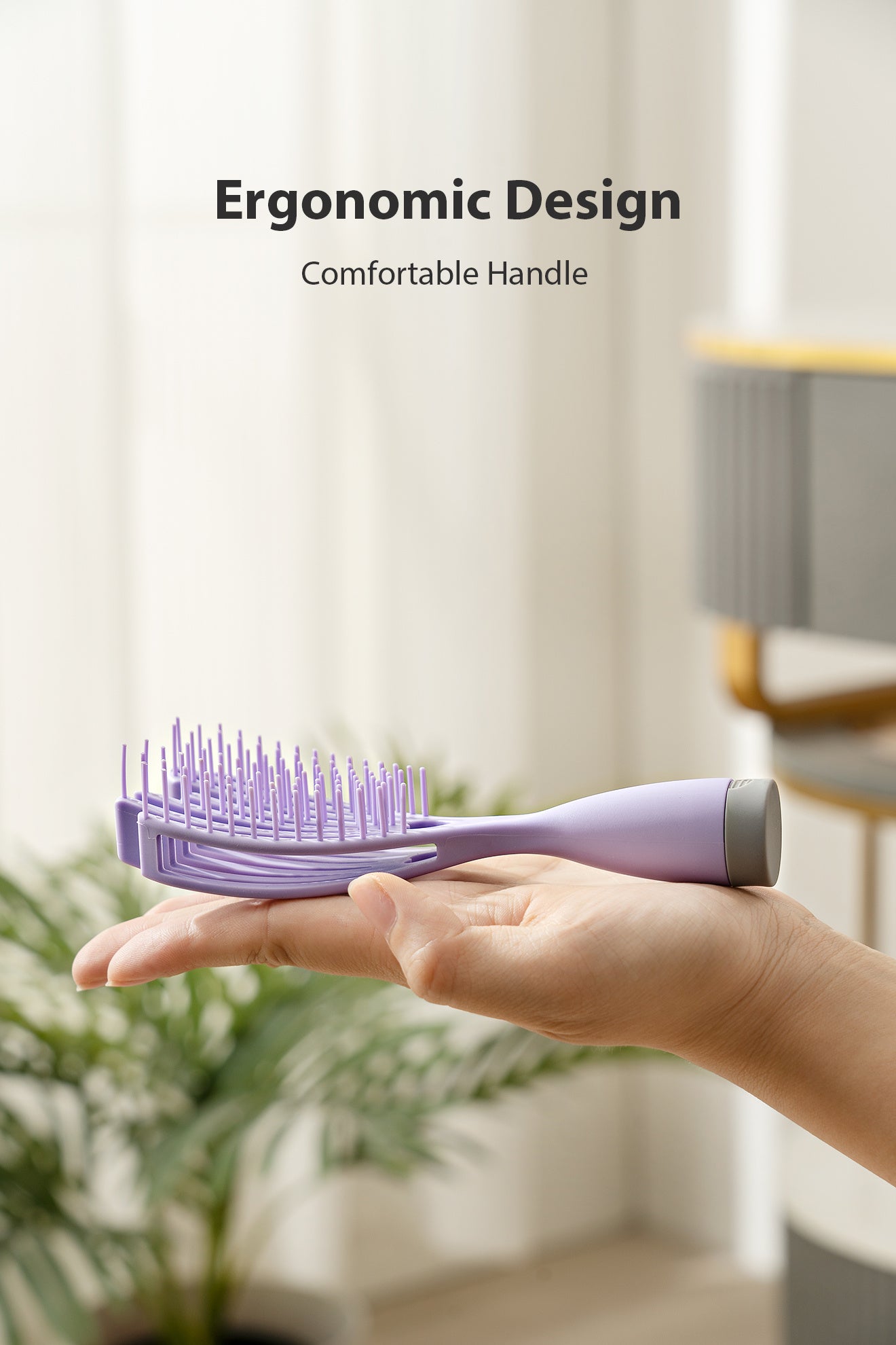 Ergonomic Massage Hair Comb